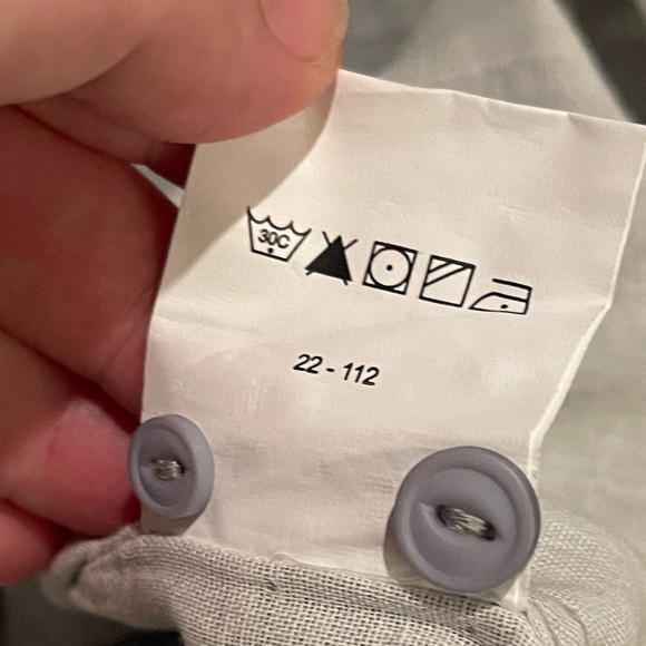 Grayers clothiers nwt Hartford double cloth Heather gray long sleeve button up - Picture 7 of 10